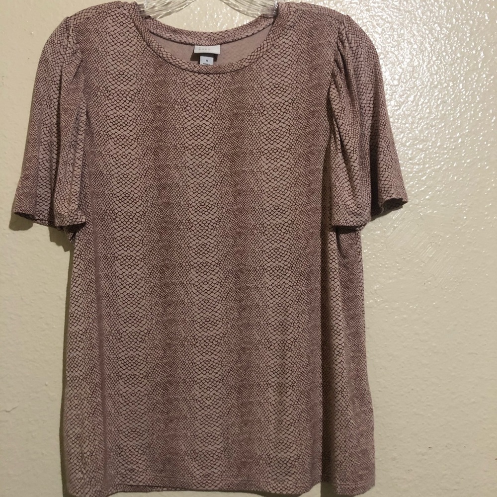 A New Day Women’s Top Snake Print Design Small
